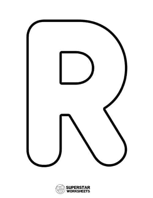 Letter r worksheets