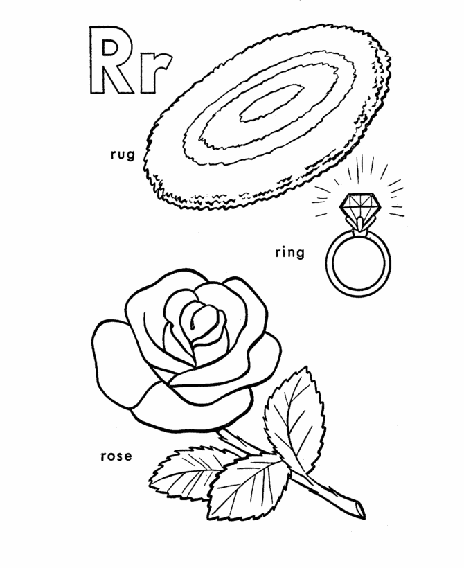 Abc alphabet coloring sheets