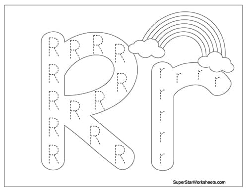 Letter r worksheets