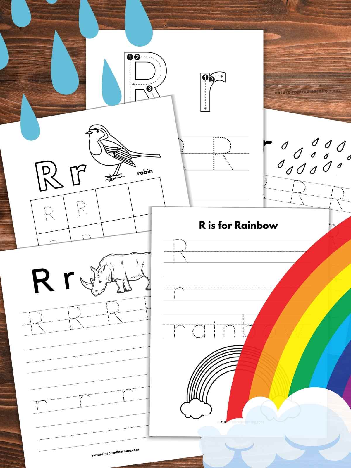 Letter r tracing worksheets free