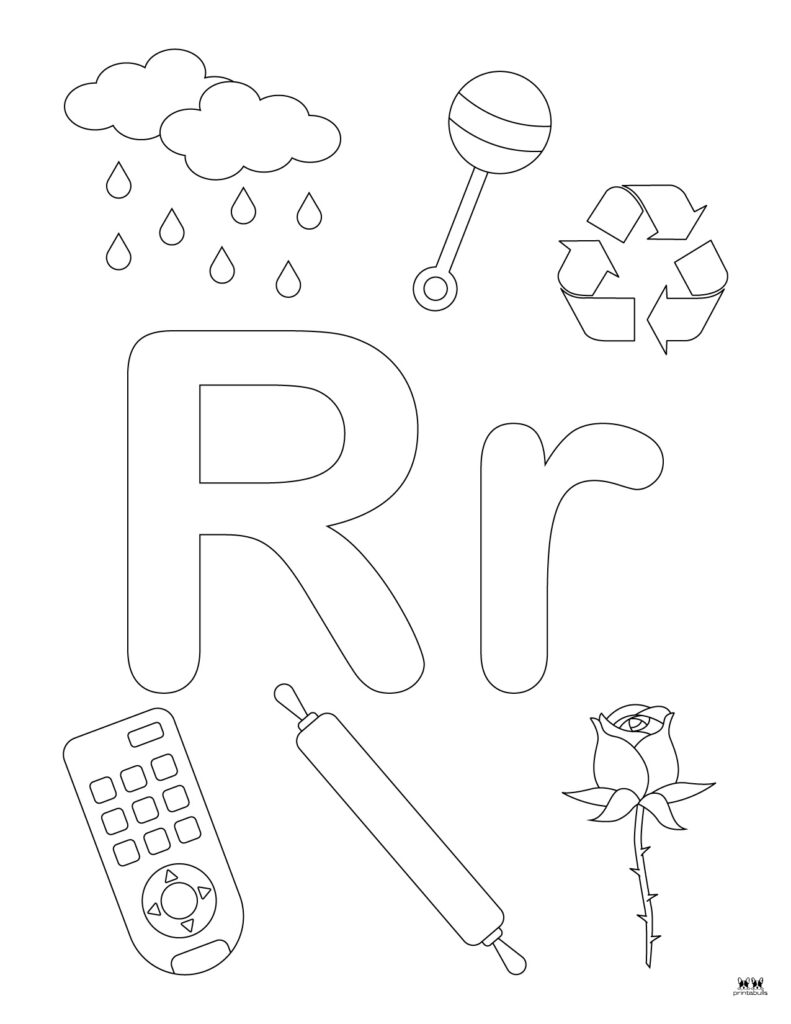 Letter r worksheets