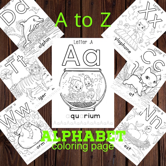 Printable coloring pages alphabet coloring pages handwriting page line tracing letters kids coloring activities alphabet tracing worksheet