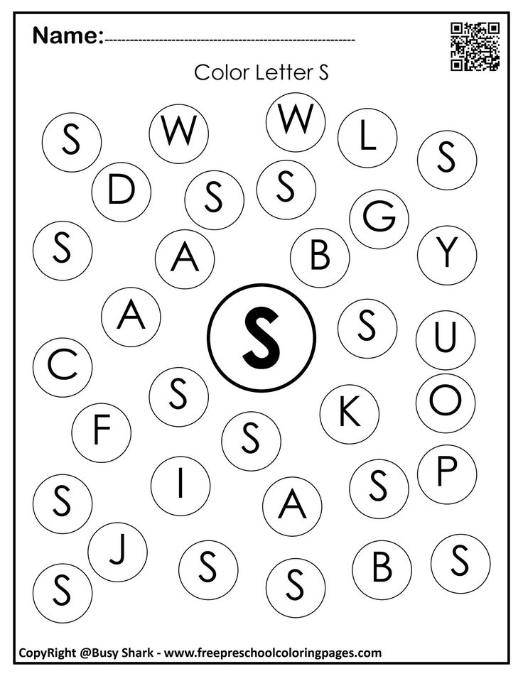 Letter s free dot markers coloring pages letter s worksheets letter s activities dot markers