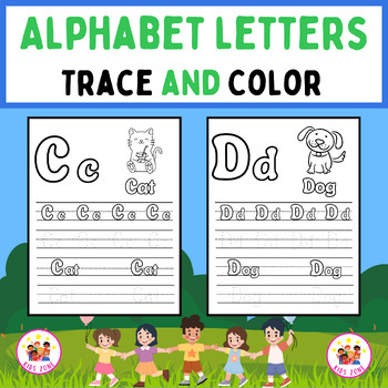 Alphabet handwriting worksheets printable letters coloring pages for prek k