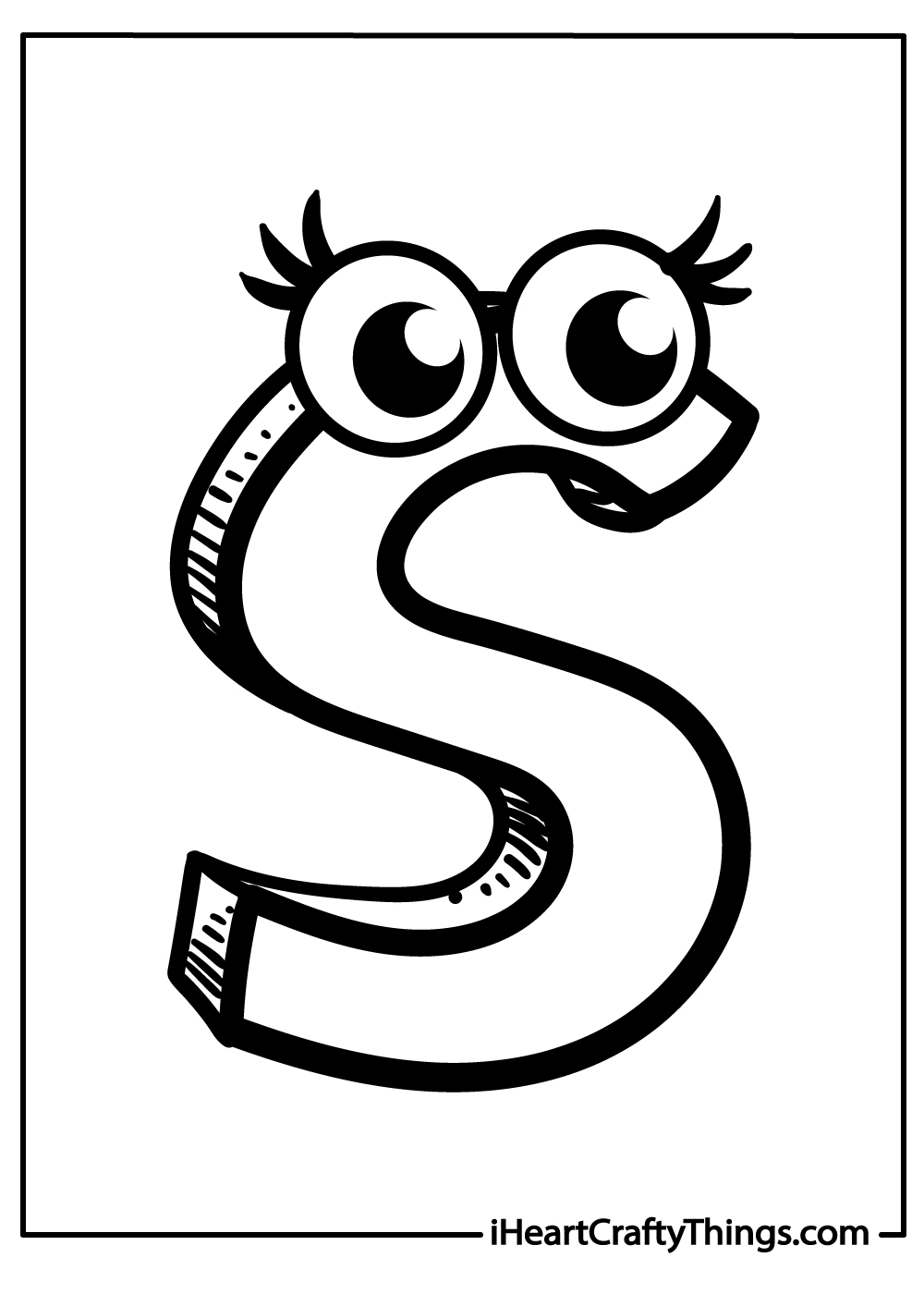 Letter s coloring pages free printables