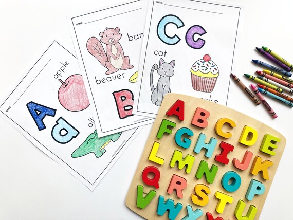 Abc alphabet coloring pages preschool activity kindergarten activity homeschool distance learning tot school letter of the week