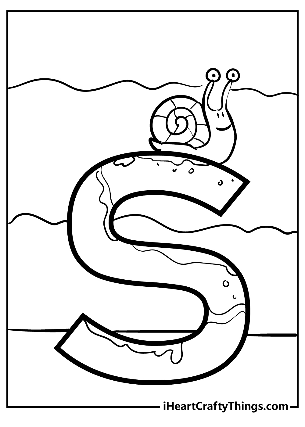 Letter s coloring pages free printables