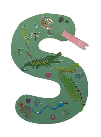 Letter s snake craft all kids network