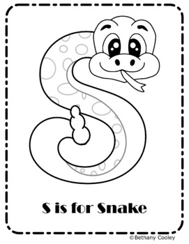 S is for snake