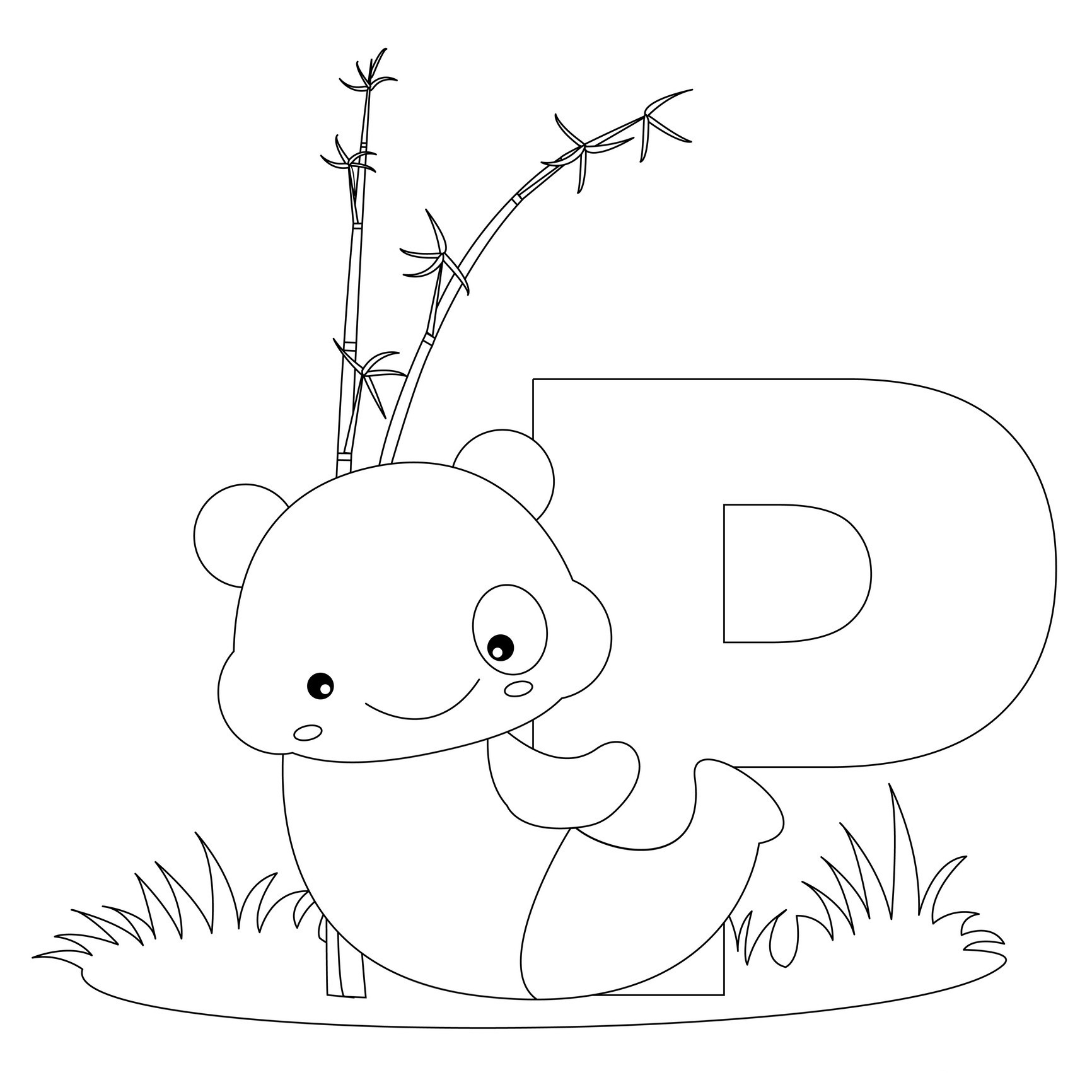 Free printable alphabet coloring pages for kids