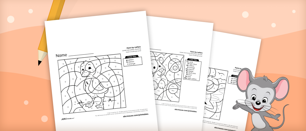 Color by letter worksheets for kindergarteners free pdf printables