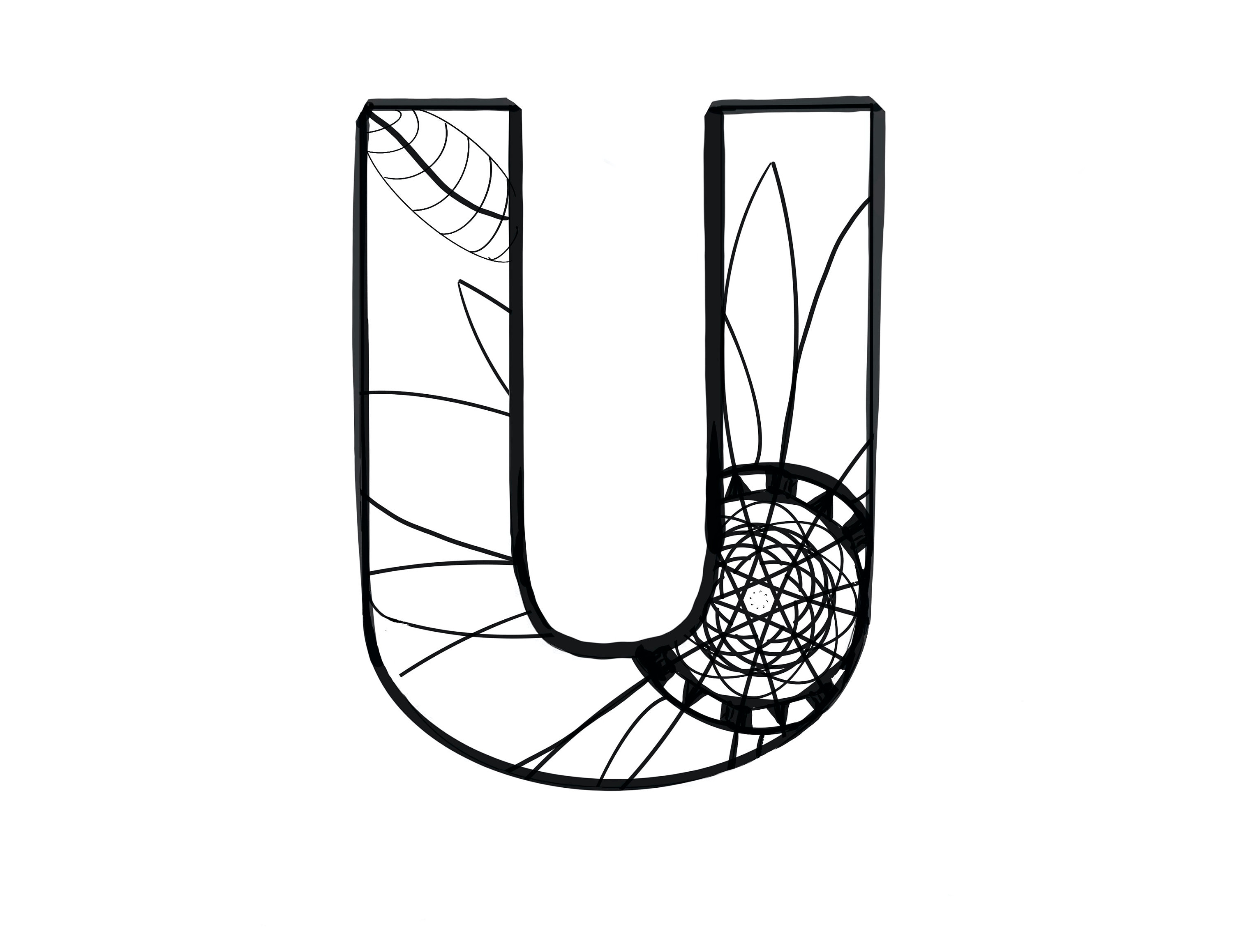 Letter u