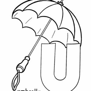 Letter u coloring pages printable for free download