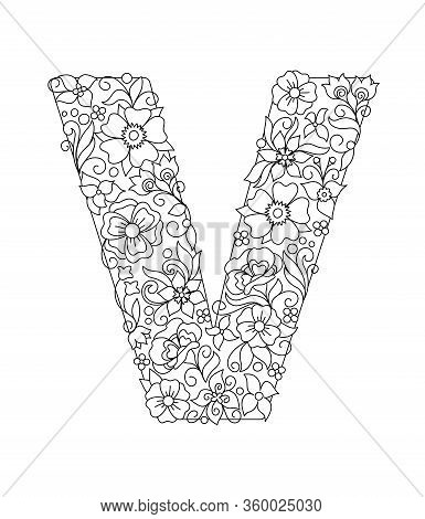 Capital letter v vector photo free trial bigstock