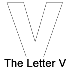Top free printable letter v coloring pages online
