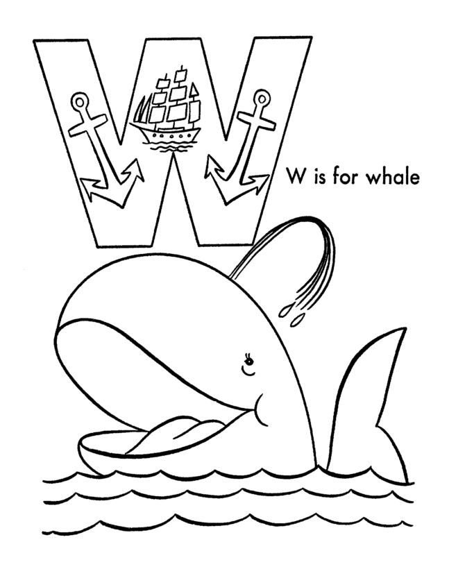 Abc alphabet coloring sheets