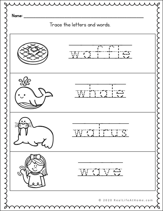 Letter w â catholic letter of the week worksheets and coloring pages