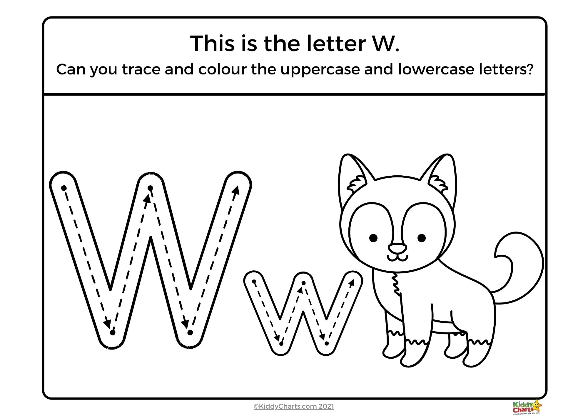 Wolf coloring pages