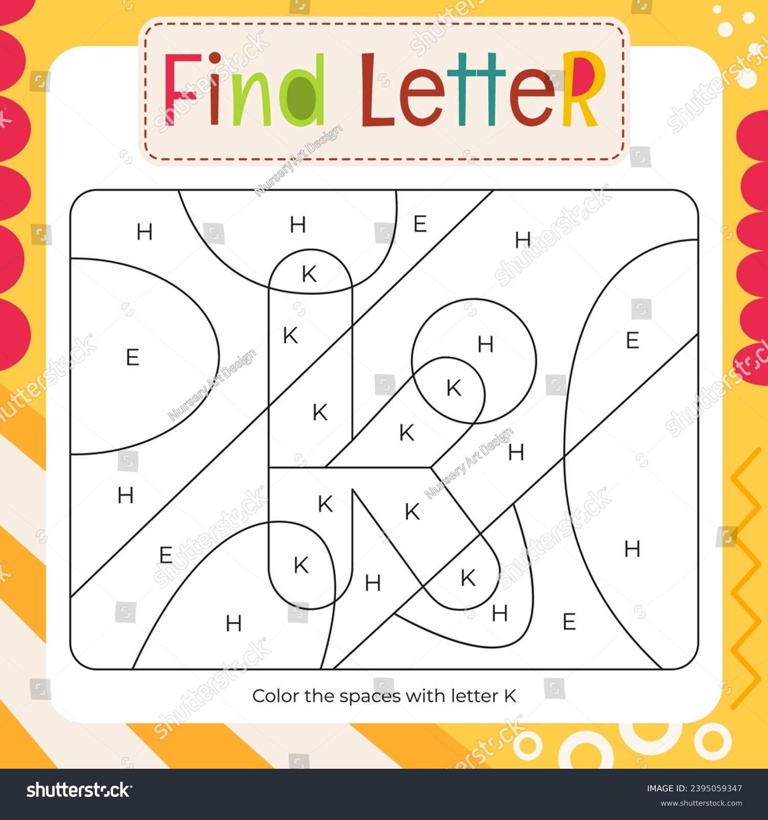 Letter k coloring page images stock photos d objects vectors