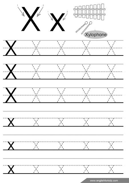 Letter x tracing tracing worksheets letter tracing worksheets tracing worksheets free