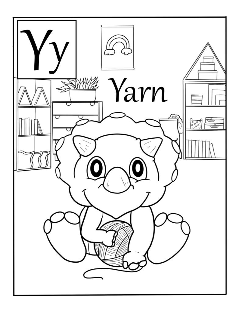 Download our printable coloring pages with letters for free