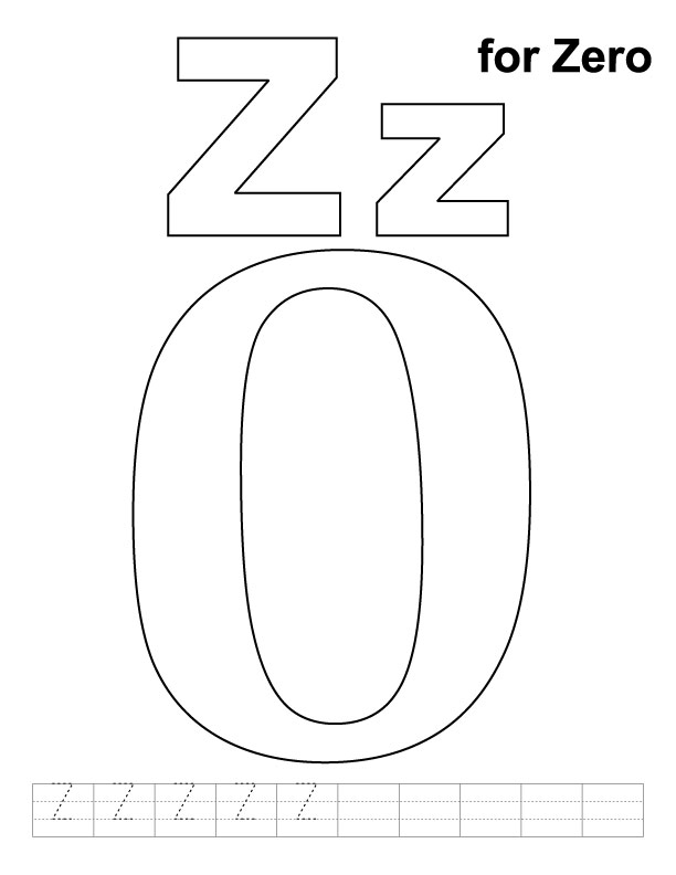 Z for zero coloring page with handwriting practice download free z for zero coloring page with handwriting practice for kids best coloring pages