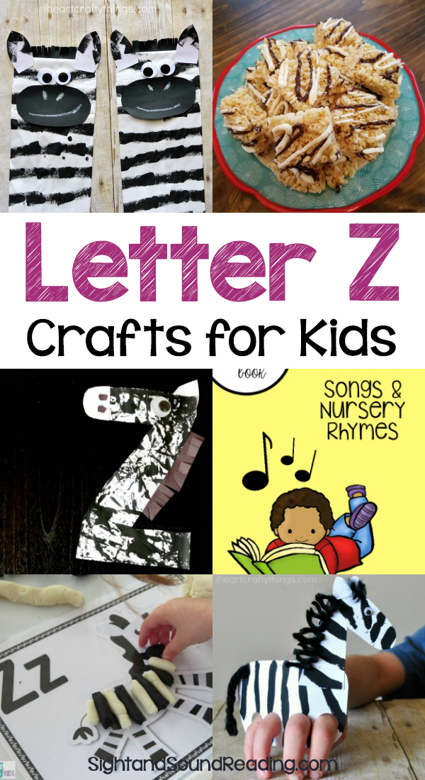 Letter z crafts mrs karles sight and sound reading