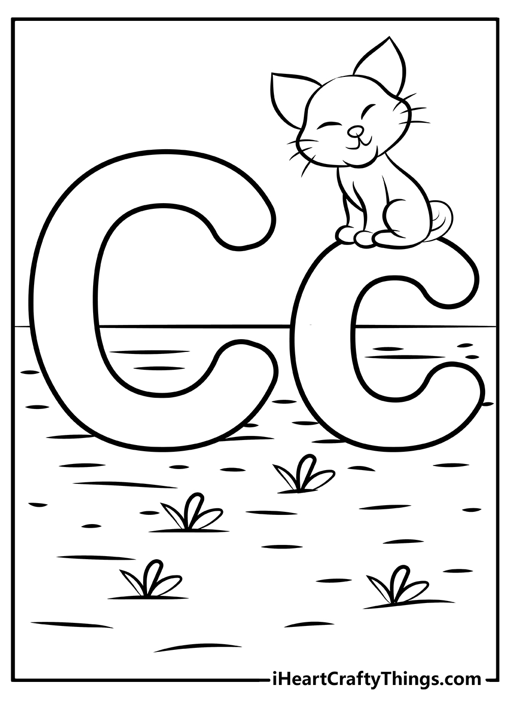 Alphabet coloring pages free printables