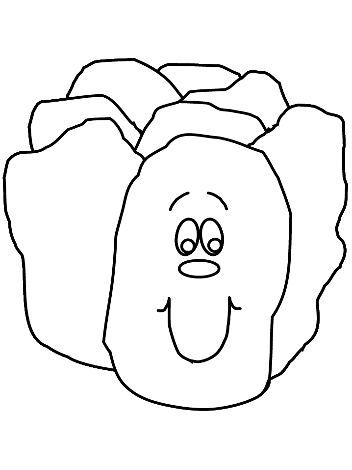 Free lettuce coloring page download free lettuce coloring page png images free cliparts on clipart library