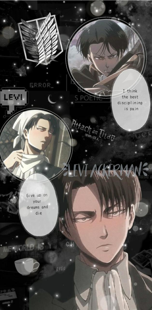 Levi aesthetic wallpaper by rose