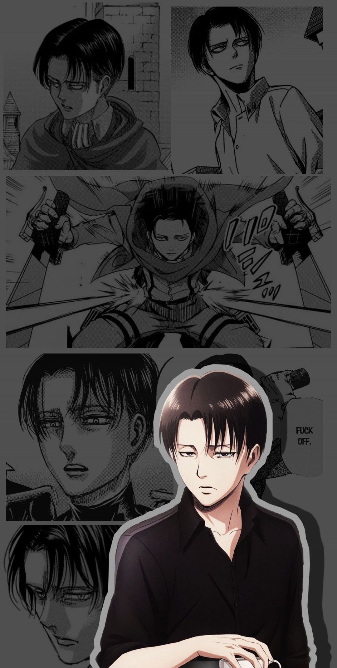 Levi ackerman wallpaper anime background cute anime wallpaper aesthetic anime