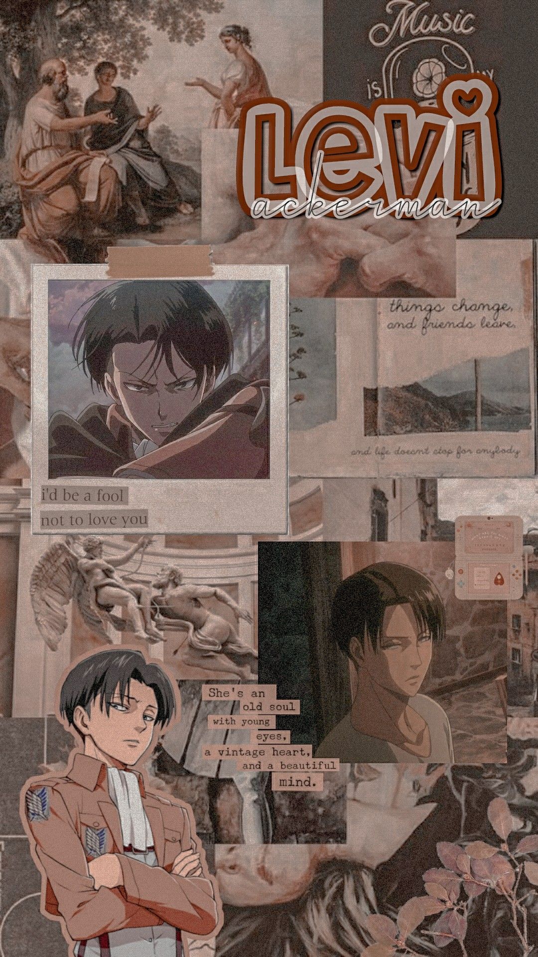 Levi ackerman aesthetic wallpaper anime background cute anime wallpaper anime wallpaper