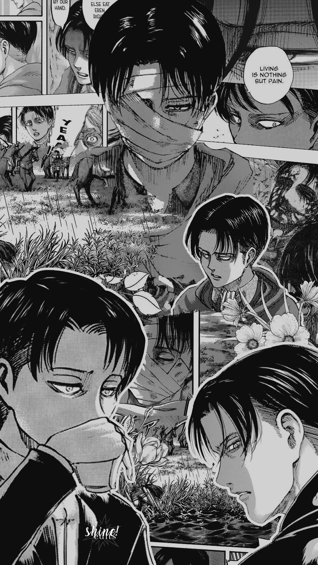 Levi ackerman lockscreen shingeki no kyojin shinedlts on twitter anime attack on titan levi levi ackerman