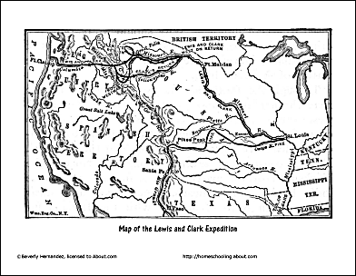 Free lewis and clark worksheets and coloring pages