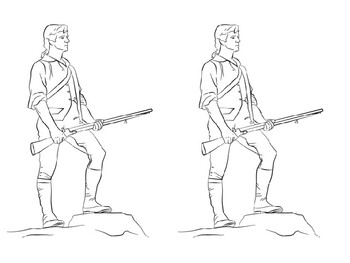 Lexington minutemen coloring picture by stevens social studies tpt