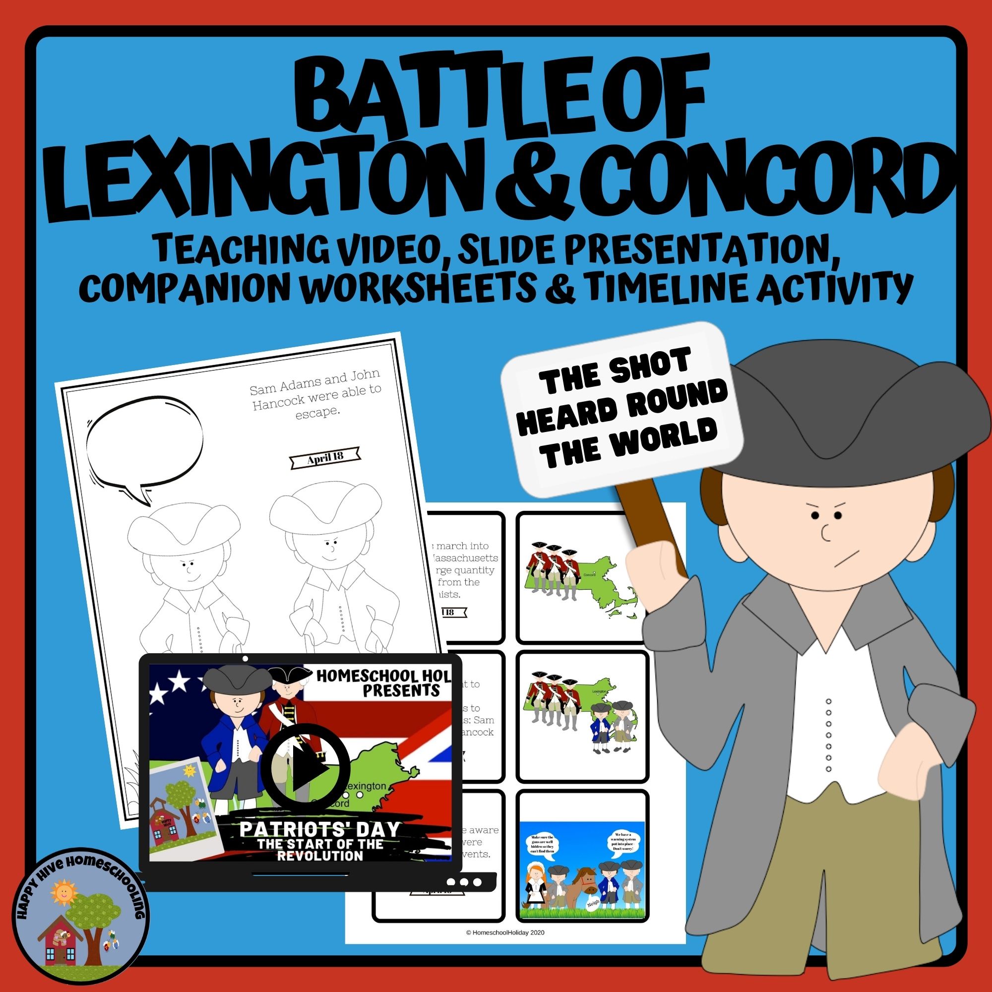 The battles of lexington and concord summary