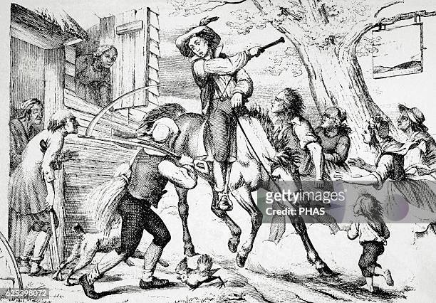 American revolution begins stock photos high