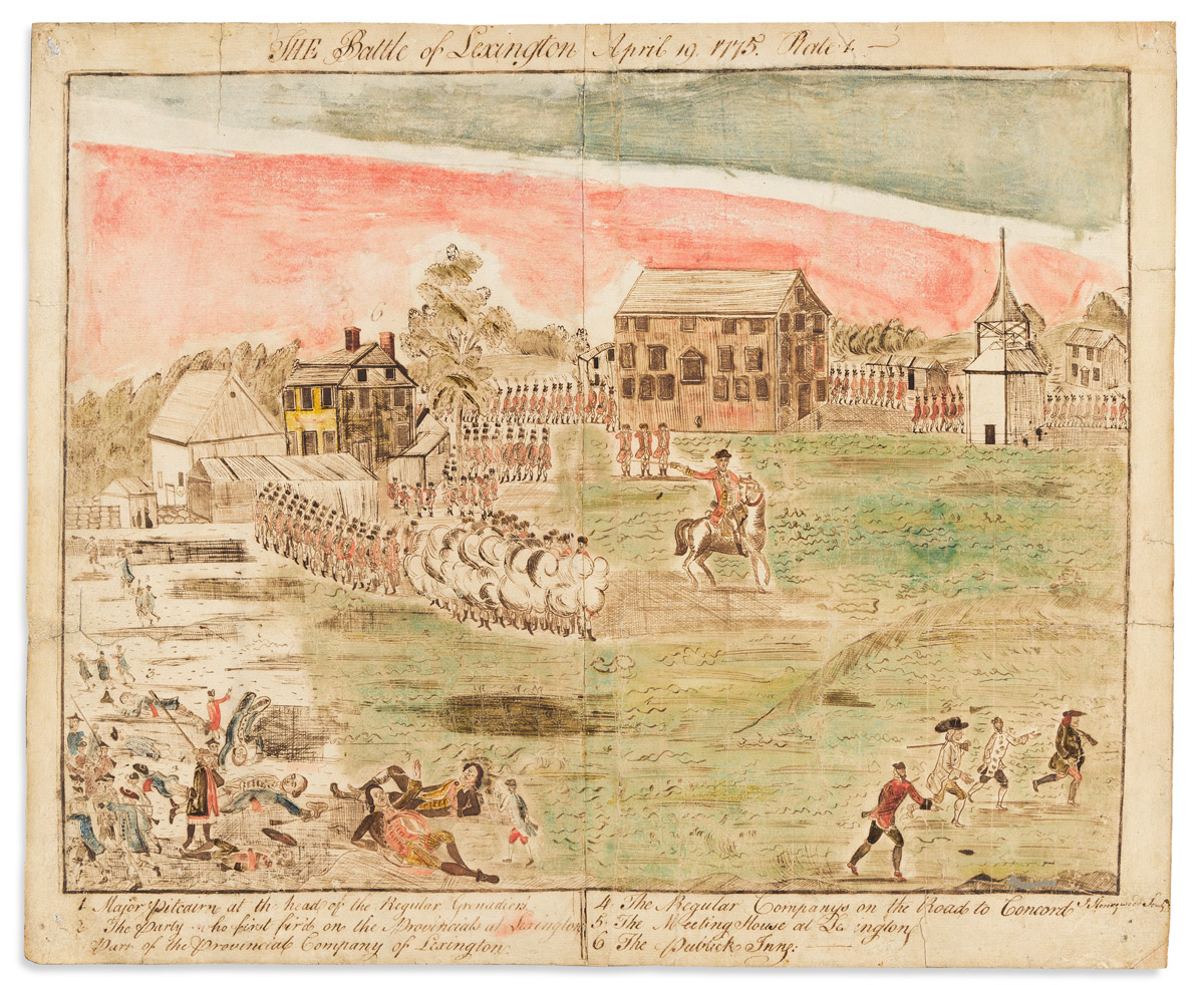 Uping highlights printed manuscript americanaâat auction september