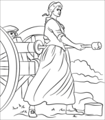 American revolutionary war coloring pages free coloring pages