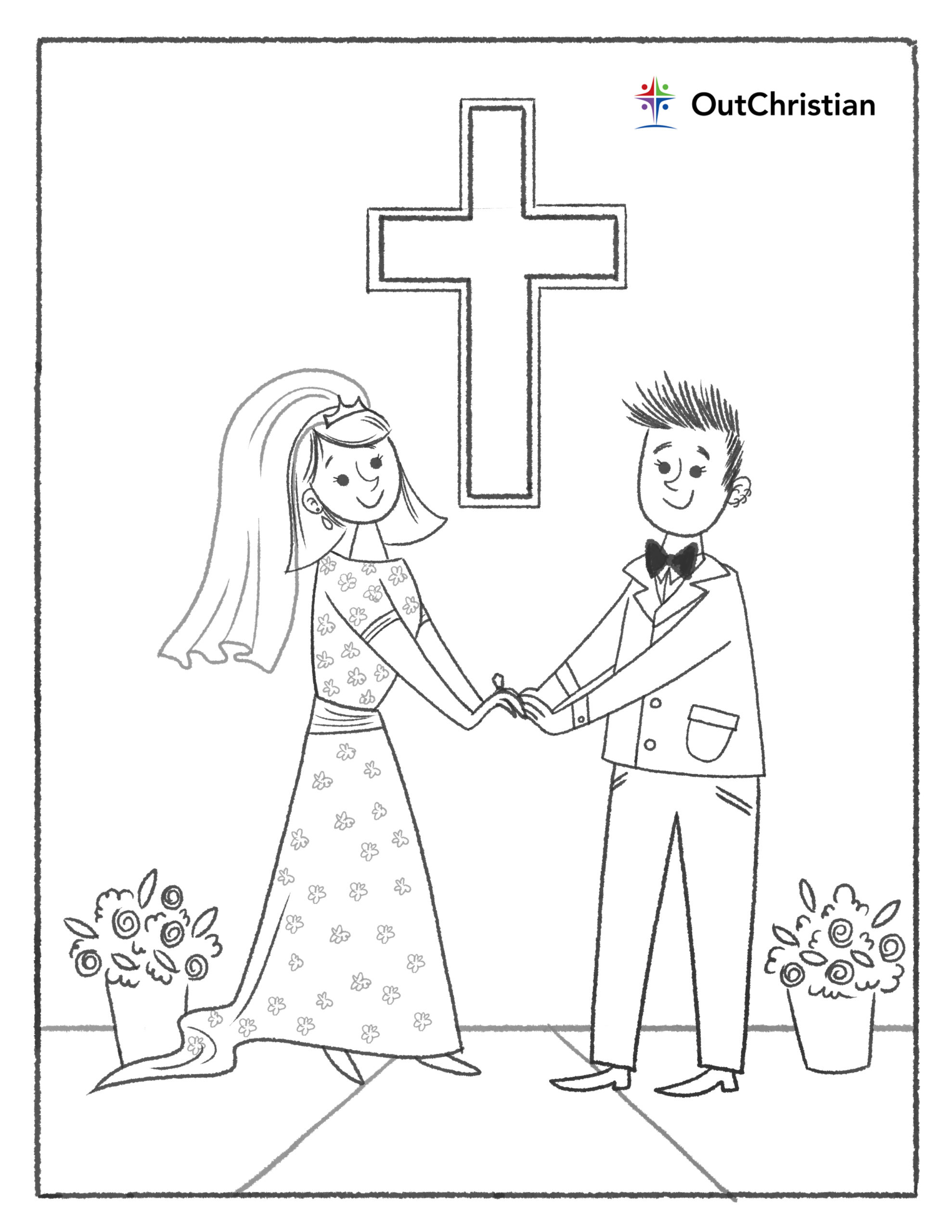 Have some fun with these lgbtq christian coloring pages â