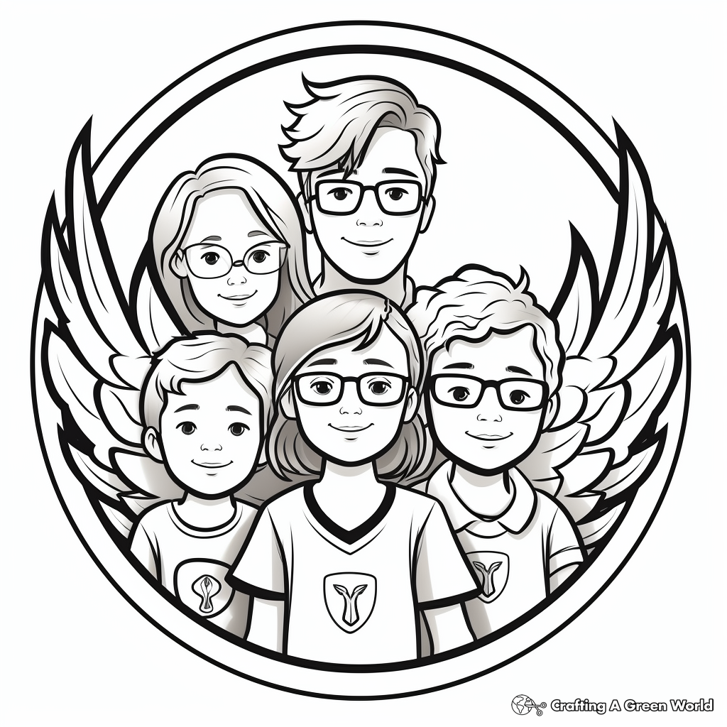 Pride coloring pages