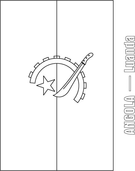 Angola flag coloring page download free angola flag coloring page for kids angola flag flag coloring pages ethiopian flag