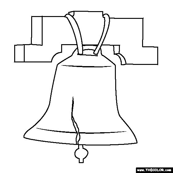 Liberty bell coloring page online coloring pages liberty bell coloring pages