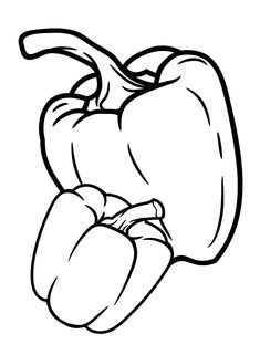 Bell pepper coloring pages ideas coloring pages stuffed bell peppers coloring pages for kids