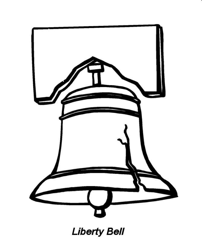 Liberty bell coloring pages leaf coloring page color