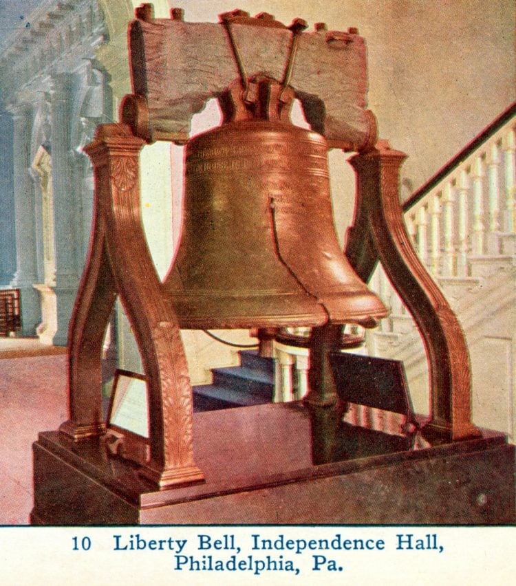 How the liberty bell was cracked according the boy who said he broke it