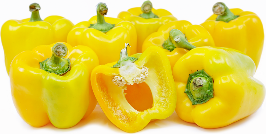 Large yellow bell peppers information and facts