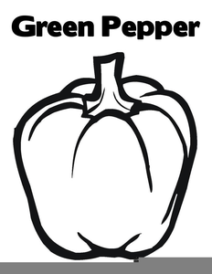 Bell pepper outline free images at