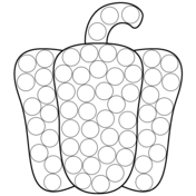 Pepper coloring pages free coloring pages