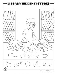 Printable library activities